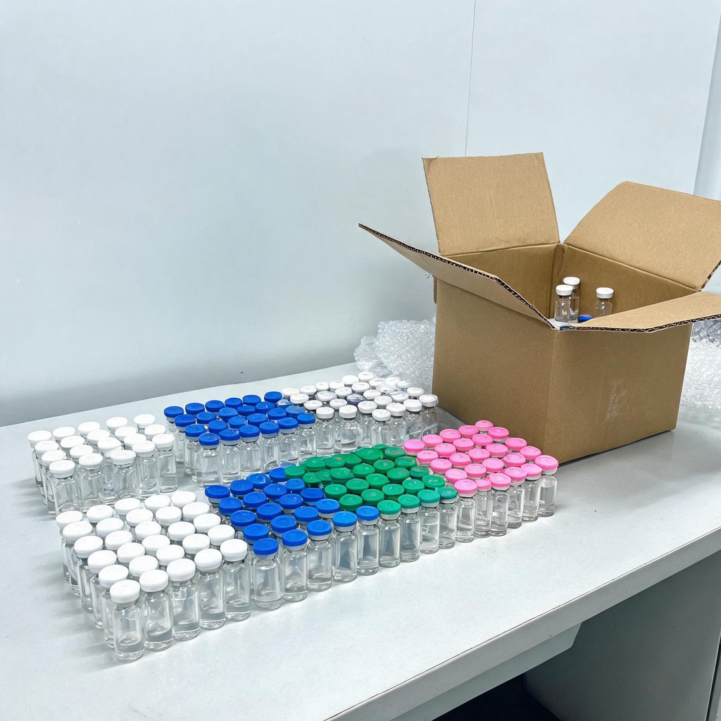 peptide research vials