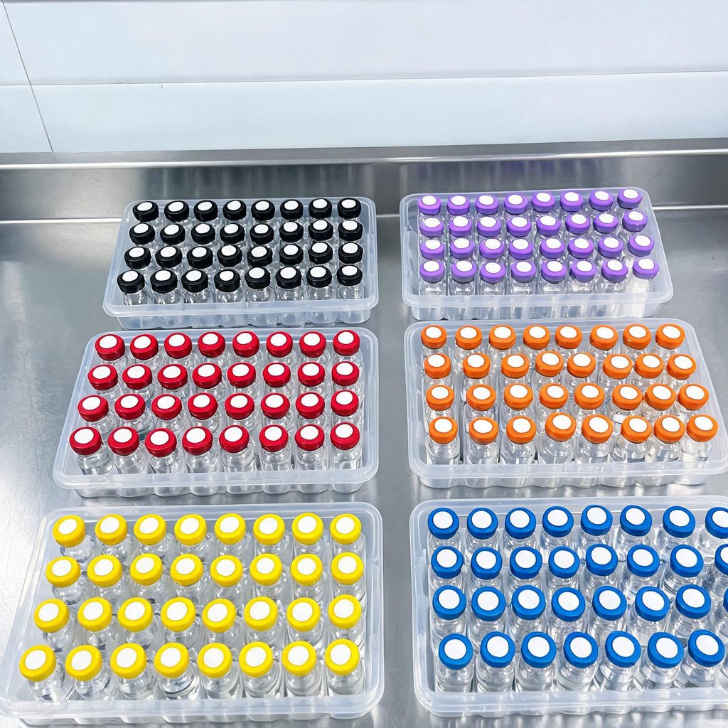 peptide research vials