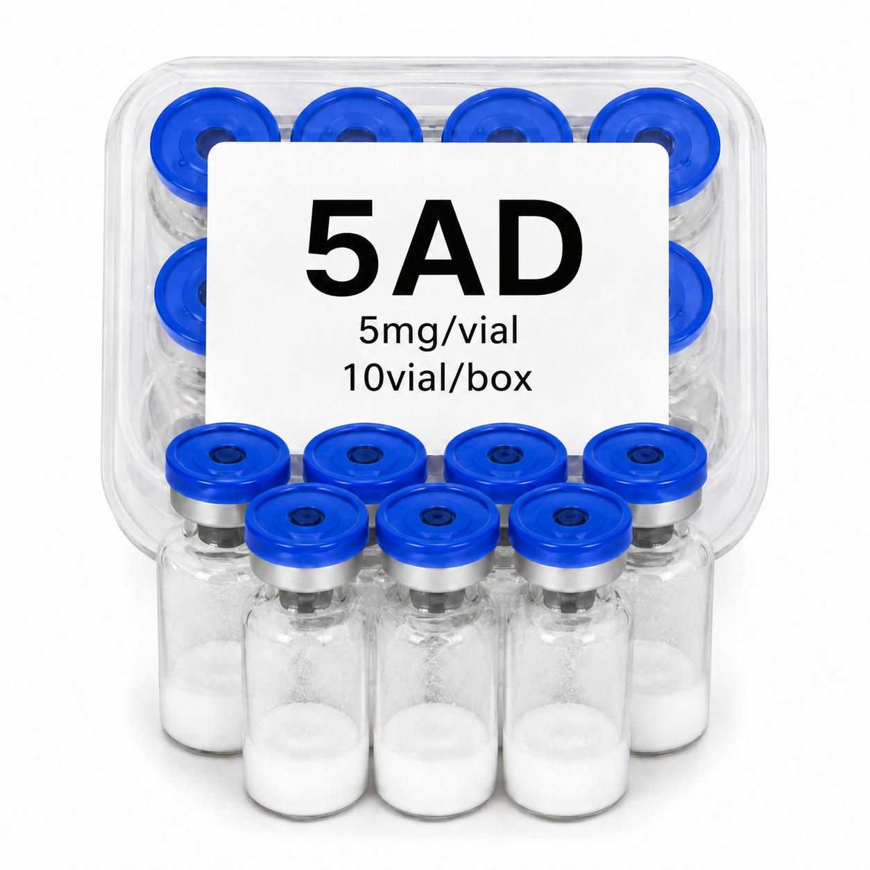 5AD（AOD9604）5mg×10vials image 1