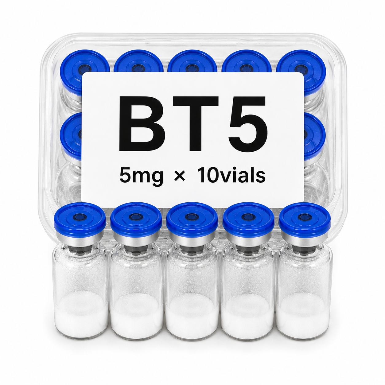 BT5（TB-500 (Thymosin Beta-4）5mg×10vials image 1