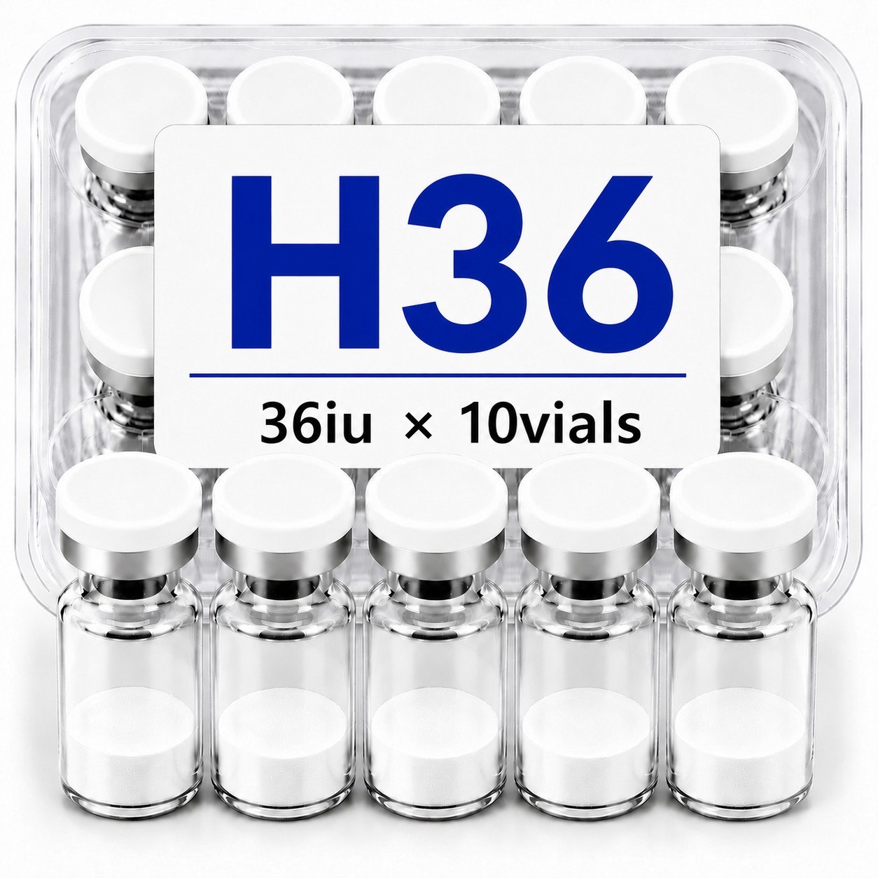 H36 (HGH 191AA (Somatropin)) 36iu×10vials image 1