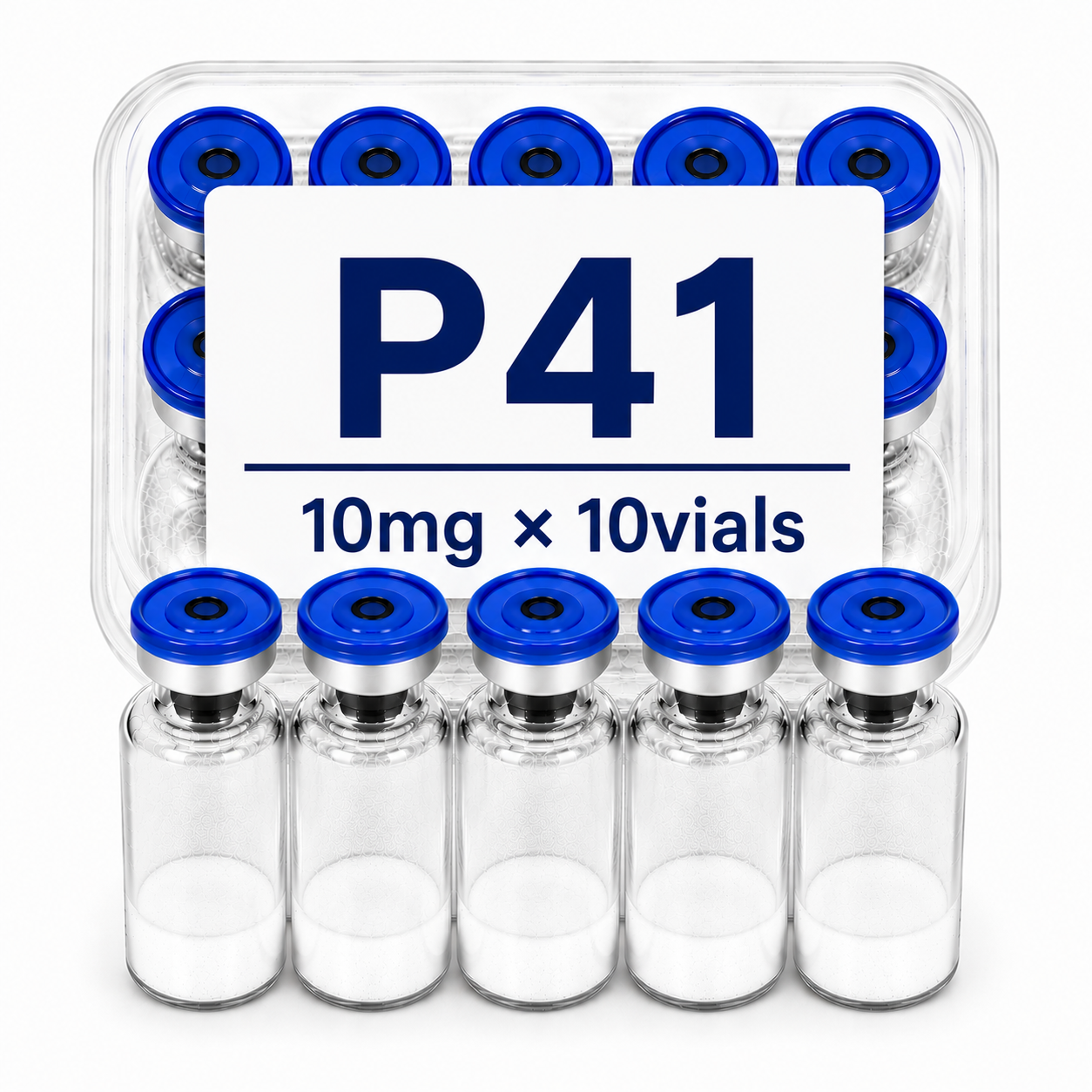 P41（PT-141 (Bremelanotide)）10mg×10vials image 1