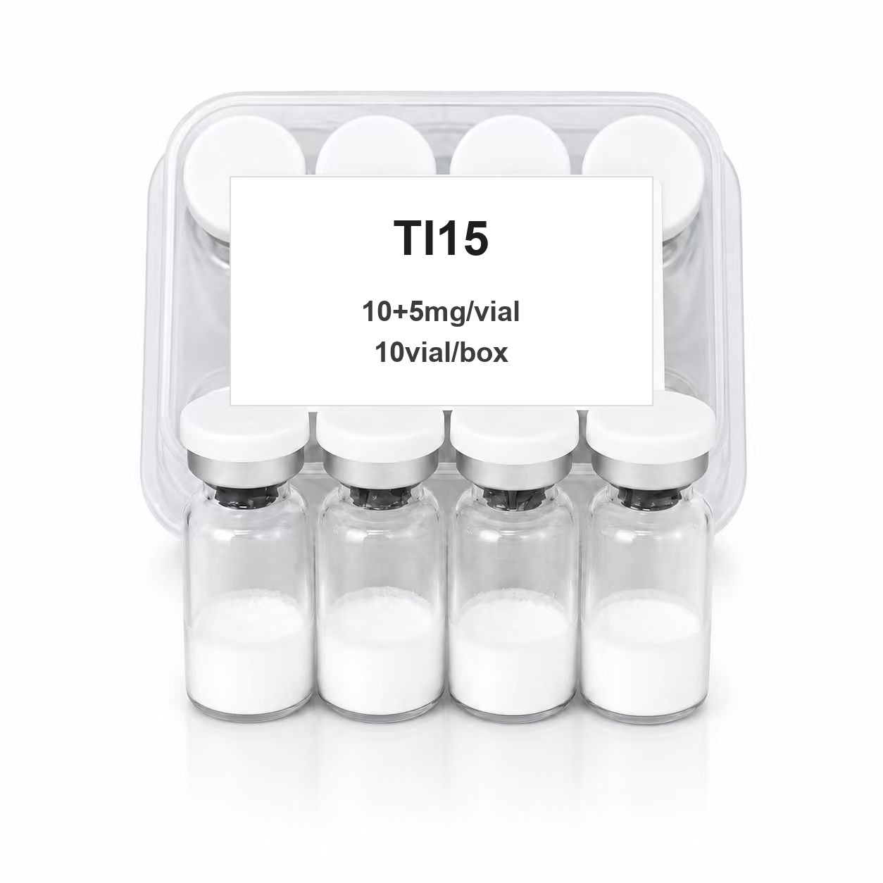 TI15（Tesamorelin + Ipamorelin）10+5mg×10vials